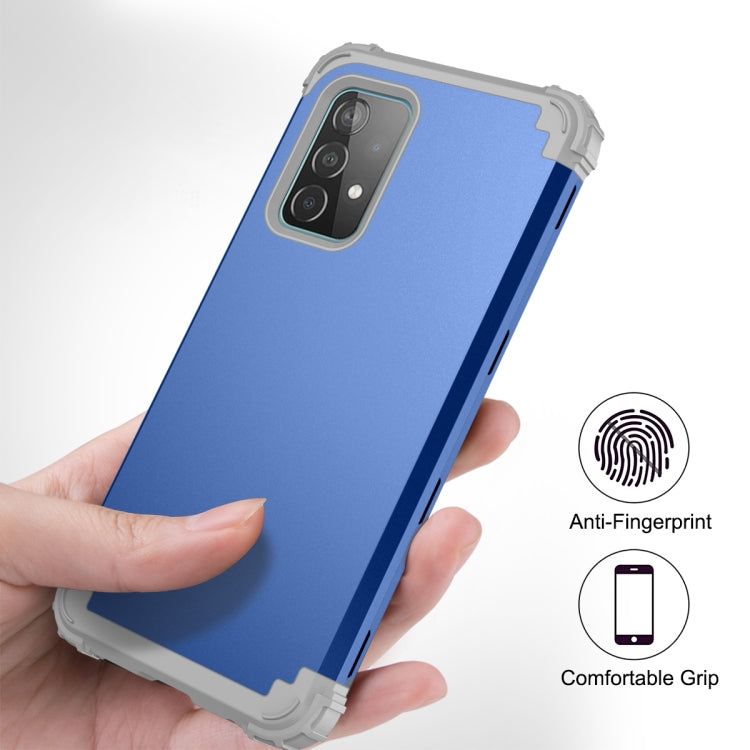 PC + Silicone Three-piece Shockproof Protection Case, For Samsung Galaxy A52 4G / 5G, For Samsung Galaxy A72 4G / 5G