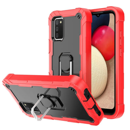 PC + Rubber 3-layers Shockproof Protective Case with Rotating Holder, For Samsung Galaxy A02s, For Samsung Galaxy A12 5G, For Samsung Galaxy A32 5G, For Samsung Galaxy A72 5G / 4G