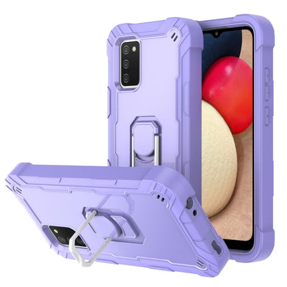 PC + Rubber 3-layers Shockproof Protective Case with Rotating Holder, For Samsung Galaxy A02s, For Samsung Galaxy A12 5G, For Samsung Galaxy A32 5G, For Samsung Galaxy A72 5G / 4G