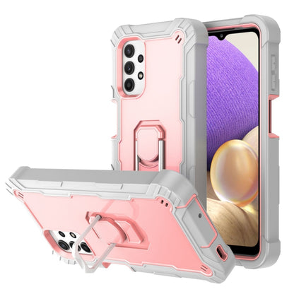 PC + Rubber 3-layers Shockproof Protective Case with Rotating Holder, For Samsung Galaxy A02s, For Samsung Galaxy A12 5G, For Samsung Galaxy A32 5G, For Samsung Galaxy A72 5G / 4G