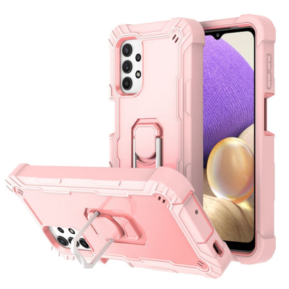 PC + Rubber 3-layers Shockproof Protective Case with Rotating Holder, For Samsung Galaxy A02s, For Samsung Galaxy A12 5G, For Samsung Galaxy A32 5G, For Samsung Galaxy A72 5G / 4G