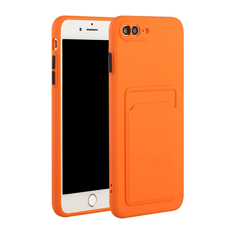 Card Slot Design Shockproof TPU Protective Case, For iPhone 8 & 7, For iPhone 8 Plus & 7 Plus, For iPhone 11, For iPhone 11 Pro