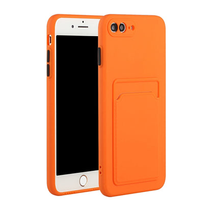 Card Slot Design Shockproof TPU Protective Case, For iPhone 8 & 7, For iPhone 8 Plus & 7 Plus, For iPhone 11, For iPhone 11 Pro