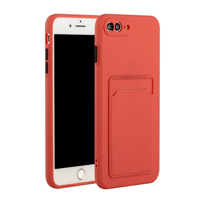 Card Slot Design Shockproof TPU Protective Case, For iPhone 8 & 7, For iPhone 8 Plus & 7 Plus, For iPhone 11, For iPhone 11 Pro
