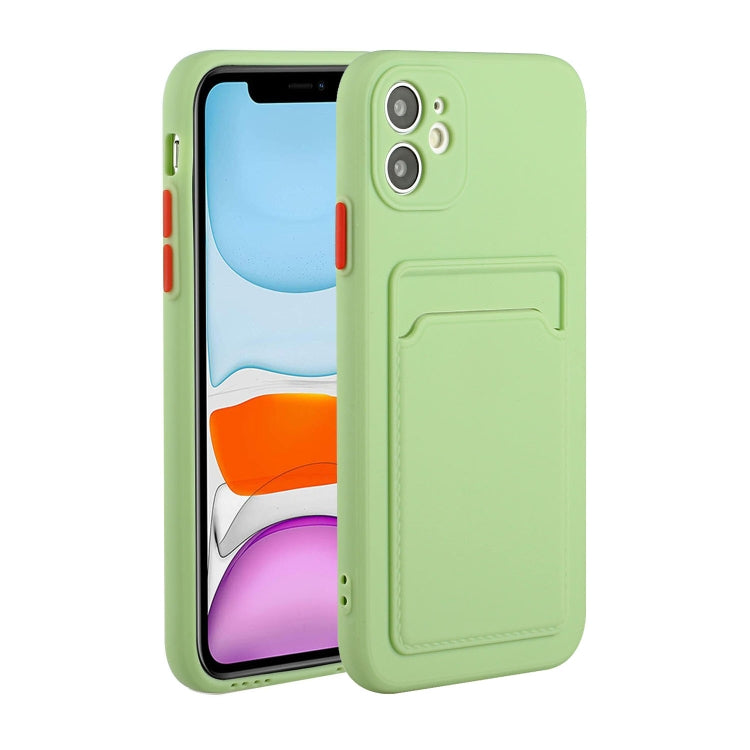 Card Slot Design Shockproof TPU Protective Case, For iPhone 8 & 7, For iPhone 8 Plus & 7 Plus, For iPhone 11, For iPhone 11 Pro