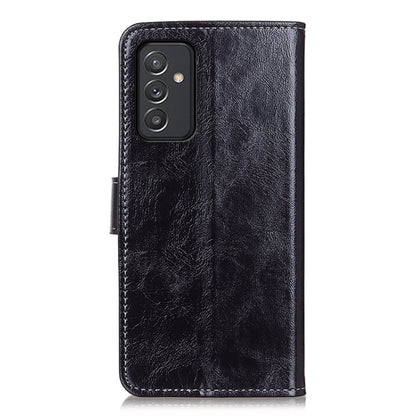 Retro Crazy Horse Texture Horizontal Flip Leather Case with Holder & Card Slots & Photo Frame & Wallet, For Samsung Galaxy A82 5G