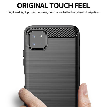 Brushed Texture Carbon Fiber TPU Case, For Samsung Galaxy A22 5G, For Samsung Galaxy A82 5G
