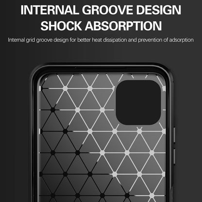 Brushed Texture Carbon Fiber TPU Case, For Samsung Galaxy A22 5G, For Samsung Galaxy A82 5G