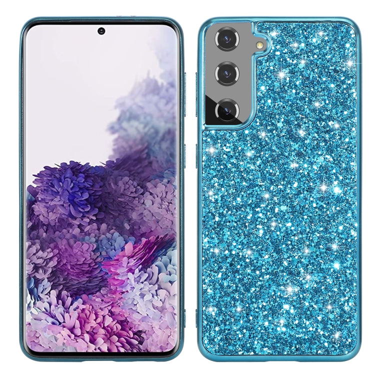 Glitter Powder Shockproof TPU Protective Case, For Samsung Galaxy S21 FE