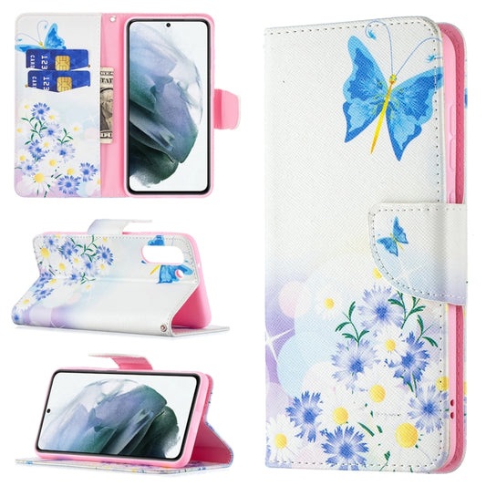 Colored Drawing Pattern Horizontal Flip Leather Case with Holder & Card Slots & Wallet, For Samsung Galaxy S21 FE, For Xiaomi Mi 11i / Poco F3 / Redmi K40, For Nokia G20 / G10, For Nokia 1.4