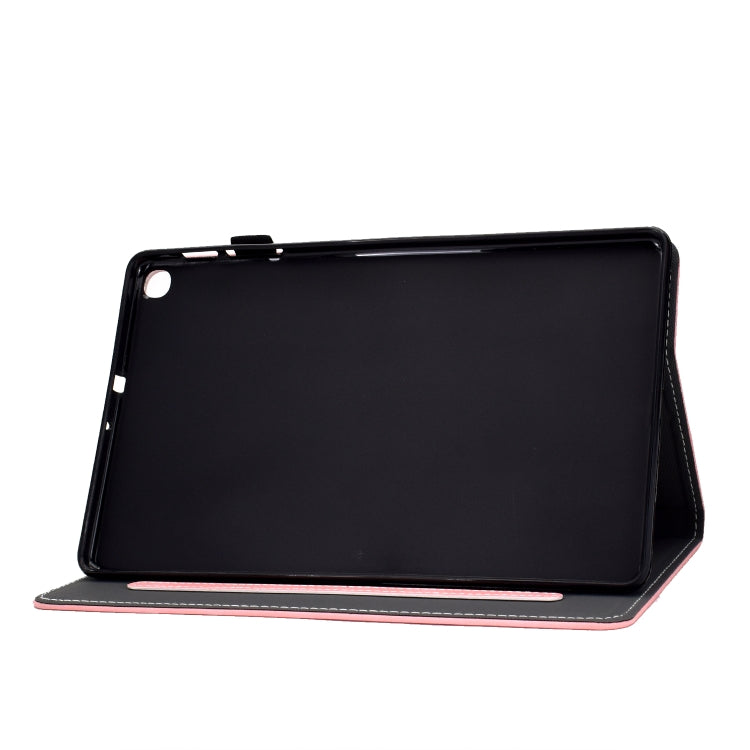 Cowhide Texture Horizontal Flip Leather Case with Holder & Card Slots & Pen Slot, For Samsung Galaxy Tab A7 Lite T220