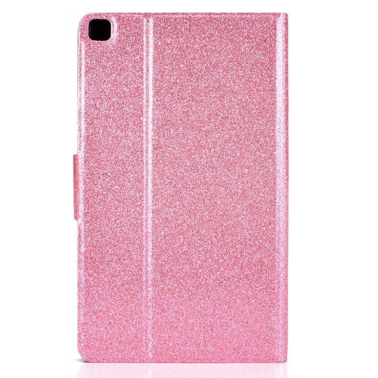 Glitter Horizontal Flip Leather Case with Holder & Card Slots, For Samsung Galaxy Tab A7 Lite T220