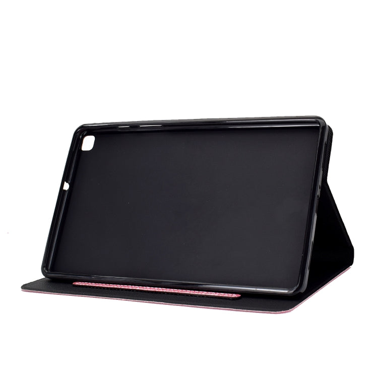 Glitter Horizontal Flip Leather Case with Holder & Card Slots, For Samsung Galaxy Tab A7 Lite T220