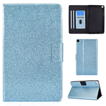 Glitter Horizontal Flip Leather Case with Holder & Card Slots, For Samsung Galaxy Tab A7 Lite T220