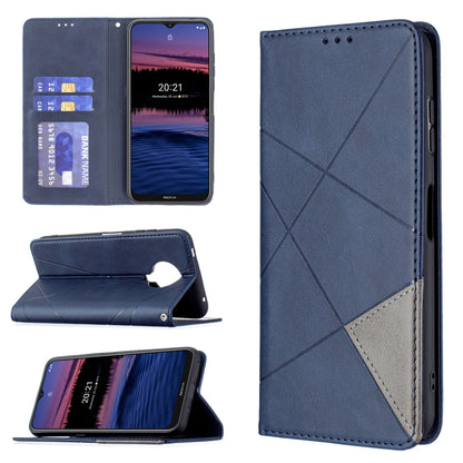 Rhombus Texture Horizontal Flip Magnetic Leather Case with Holder & Card Slots & Wallet, For Samsung Galaxy S21 FE, For Nokia G20 / G10, For Nokia 1.4