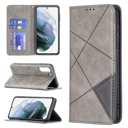 Rhombus Texture Horizontal Flip Magnetic Leather Case with Holder & Card Slots & Wallet, For Samsung Galaxy S21 FE, For Nokia G20 / G10, For Nokia 1.4