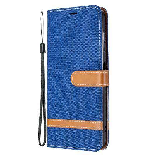 Color Matching Denim Texture Horizontal Flip Leather Case with Holder & Card Slots & Wallet & Lanyard, For Nokia G20 / G10, For Nokia 1.4, For Xiaomi Mi 11i / Poco F3 / Redmi K40, For Samsung Galaxy S21 FE, For Nokia G20