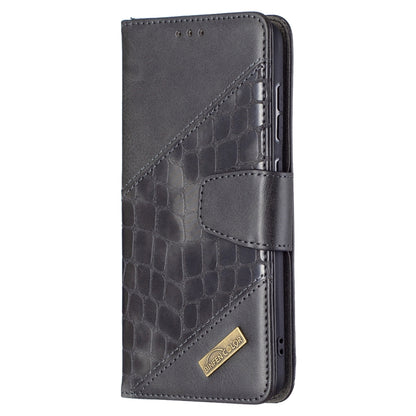 Matching Color Crocodile Texture Horizontal Flip PU Leather Case with Wallet & Holder & Card Slots, For Samsung Galaxy S21 FE / S21 Lite, For Nokia 1.4