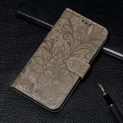 Lace Flower Embossing Pattern Horizontal Flip Leather Case with Holder & Card Slots & Wallet & Photo Frame, For Samsung Galaxy A22 4G, For Samsung Galaxy A22 5G, For Samsung Galaxy A82 5G, For Samsung Galaxy S21 FE, For Xiaomi Mi 11 Ultra