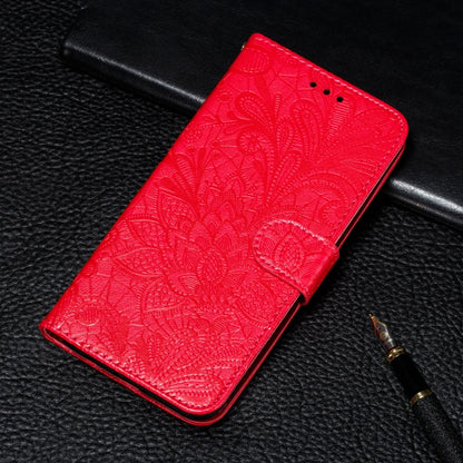Lace Flower Embossing Pattern Horizontal Flip Leather Case with Holder & Card Slots & Wallet & Photo Frame, For Samsung Galaxy A22 4G, For Samsung Galaxy A22 5G, For Samsung Galaxy A82 5G, For Samsung Galaxy S21 FE, For Xiaomi Mi 11 Ultra