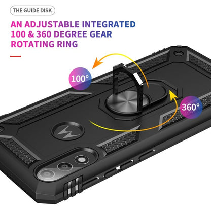 Shockproof TPU + PC Protective Case with 360 Degree Rotating Holder, For Motorola Moto E7 Power (2021), For Xiaomi Redmi Note 10 Pro / Note 10 Pro Max, For Samsung Galaxy S21 FE