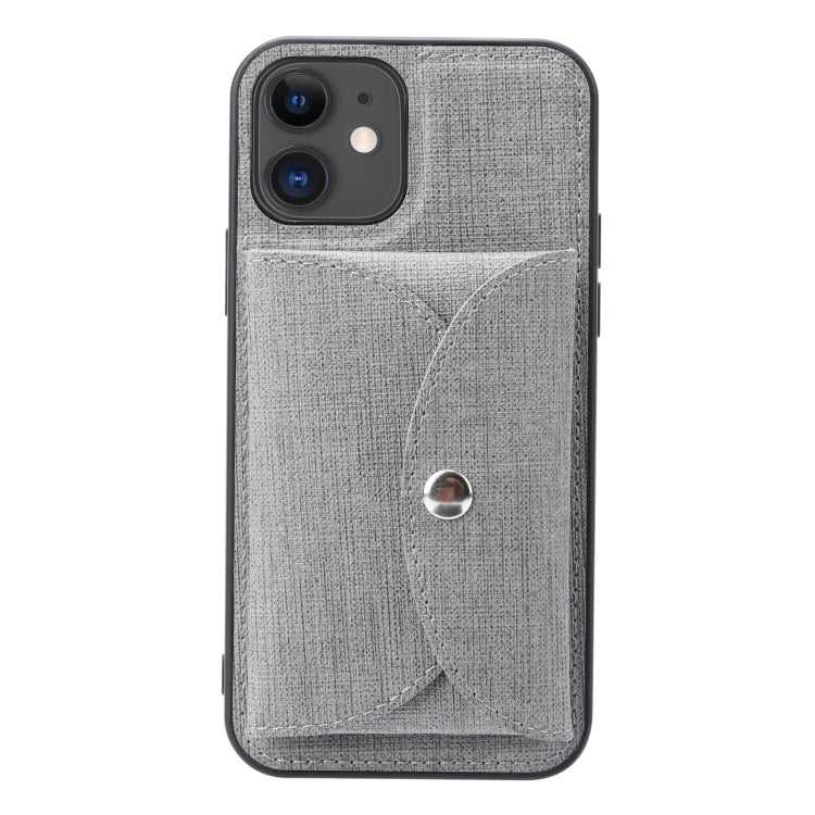 ViLi T Series TPU + PU Woven Fabric Magnetic Protective Case with Wallet, For iPhone 11, For iPhone 11 Pro, For iPhone 11 Pro Max, For iPhone 12 mini, For iPhone 12, For iPhone 12 Pro, For iPhone 12 Pro Max