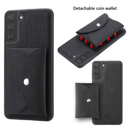 ViLi T Series TPU + PU Woven Fabric Magnetic Protective Case with Wallet, For Samsung Galaxy A12, For Samsung Galaxy A72 5G, For Samsung Galaxy S21 Ultra 5G, For Samsung Galaxy S21+ 5G, For Samsung Galaxy S21 5G, For Samsung Galaxy A32 5G              ...