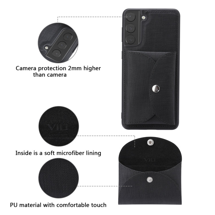 ViLi T Series TPU + PU Woven Fabric Magnetic Protective Case with Wallet, For Samsung Galaxy A12, For Samsung Galaxy A72 5G, For Samsung Galaxy S21 Ultra 5G, For Samsung Galaxy S21+ 5G, For Samsung Galaxy S21 5G, For Samsung Galaxy A32 5G              ...