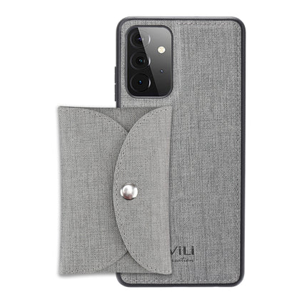 ViLi T Series TPU + PU Woven Fabric Magnetic Protective Case with Wallet, For Samsung Galaxy A12, For Samsung Galaxy A72 5G, For Samsung Galaxy S21 Ultra 5G, For Samsung Galaxy S21+ 5G, For Samsung Galaxy S21 5G, For Samsung Galaxy A32 5G              ...