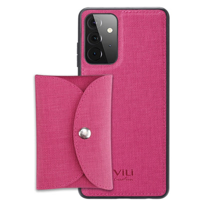 ViLi T Series TPU + PU Woven Fabric Magnetic Protective Case with Wallet, For Samsung Galaxy A12, For Samsung Galaxy A72 5G, For Samsung Galaxy S21 Ultra 5G, For Samsung Galaxy S21+ 5G, For Samsung Galaxy S21 5G, For Samsung Galaxy A32 5G              ...
