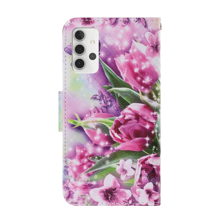 Coloured Drawing Pattern Horizontal Flip PU Leather Case with Holder & Card Slots & Wallet & Lanyard, For Samsung Galaxy A32 4G, For Samsung Galaxy S21 FE, For Xiaomi Redmi 9T