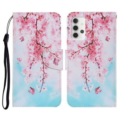Coloured Drawing Pattern Horizontal Flip PU Leather Case with Holder & Card Slots & Wallet & Lanyard, For Samsung Galaxy A32 4G, For Samsung Galaxy S21 FE, For Xiaomi Redmi 9T