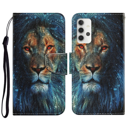 Coloured Drawing Pattern Horizontal Flip PU Leather Case with Holder & Card Slots & Wallet & Lanyard, For Samsung Galaxy A32 4G, For Samsung Galaxy S21 FE, For Xiaomi Redmi 9T