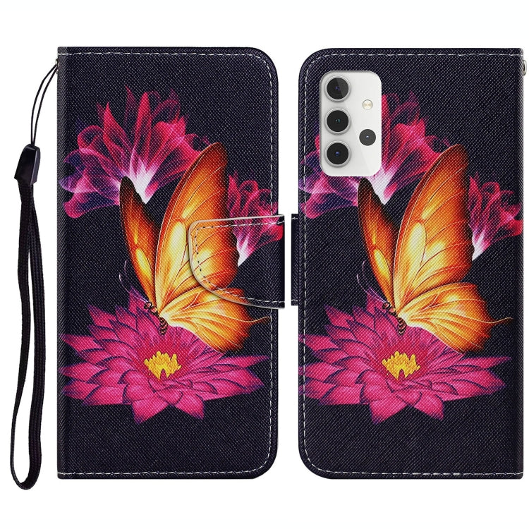 Coloured Drawing Pattern Horizontal Flip PU Leather Case with Holder & Card Slots & Wallet & Lanyard, For Samsung Galaxy A32 4G, For Samsung Galaxy S21 FE, For Xiaomi Redmi 9T