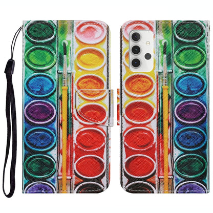 Coloured Drawing Pattern Horizontal Flip PU Leather Case with Holder & Card Slots & Wallet & Lanyard, For Samsung Galaxy A32 4G, For Samsung Galaxy S21 FE, For Xiaomi Redmi 9T