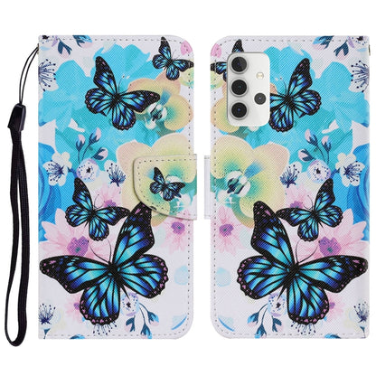 Coloured Drawing Pattern Horizontal Flip PU Leather Case with Holder & Card Slots & Wallet & Lanyard, For Samsung Galaxy A32 4G, For Samsung Galaxy S21 FE, For Xiaomi Redmi 9T
