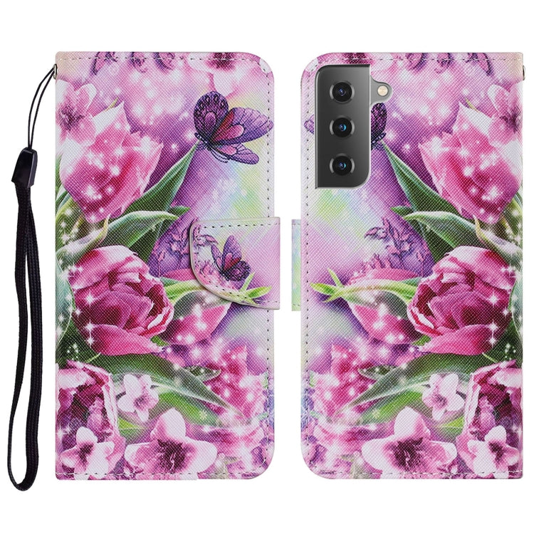 Coloured Drawing Pattern Horizontal Flip PU Leather Case with Holder & Card Slots & Wallet & Lanyard, For Samsung Galaxy A32 4G, For Samsung Galaxy S21 FE, For Xiaomi Redmi 9T