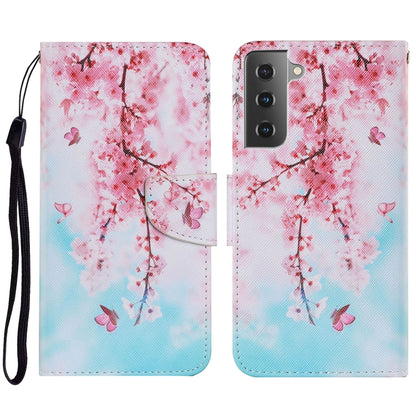 Coloured Drawing Pattern Horizontal Flip PU Leather Case with Holder & Card Slots & Wallet & Lanyard, For Samsung Galaxy A32 4G, For Samsung Galaxy S21 FE, For Xiaomi Redmi 9T