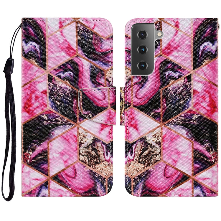 Coloured Drawing Pattern Horizontal Flip PU Leather Case with Holder & Card Slots & Wallet & Lanyard, For Samsung Galaxy A32 4G, For Samsung Galaxy S21 FE, For Xiaomi Redmi 9T