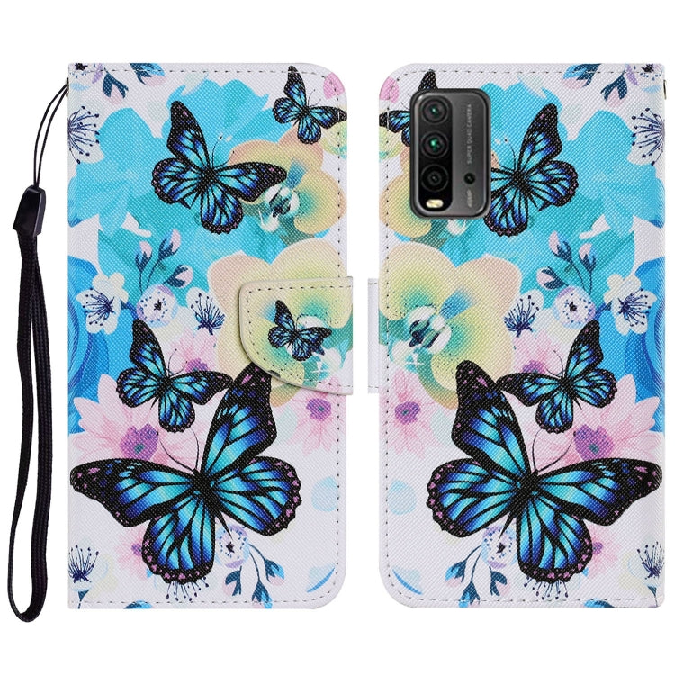 Coloured Drawing Pattern Horizontal Flip PU Leather Case with Holder & Card Slots & Wallet & Lanyard, For Samsung Galaxy A32 4G, For Samsung Galaxy S21 FE, For Xiaomi Redmi 9T