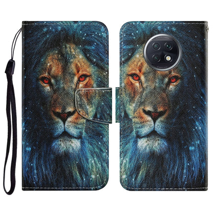 Coloured Drawing Pattern Horizontal Flip PU Leather Case with Holder & Card Slots & Wallet & Lanyard, For Xiaomi Redmi Note 10 4G, For Xiaomi Redmi Note 9T, For Xiaomi Redmi Note 10 Pro