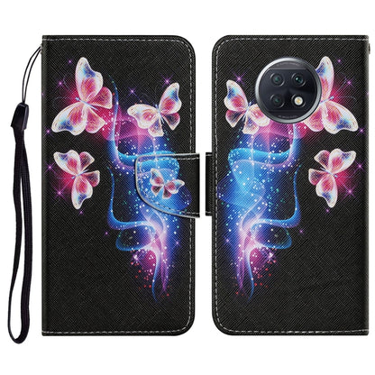 Coloured Drawing Pattern Horizontal Flip PU Leather Case with Holder & Card Slots & Wallet & Lanyard, For Xiaomi Redmi Note 10 4G, For Xiaomi Redmi Note 9T, For Xiaomi Redmi Note 10 Pro