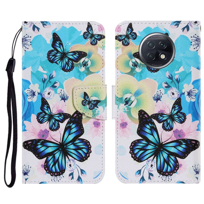 Coloured Drawing Pattern Horizontal Flip PU Leather Case with Holder & Card Slots & Wallet & Lanyard, For Xiaomi Redmi Note 10 4G, For Xiaomi Redmi Note 9T, For Xiaomi Redmi Note 10 Pro