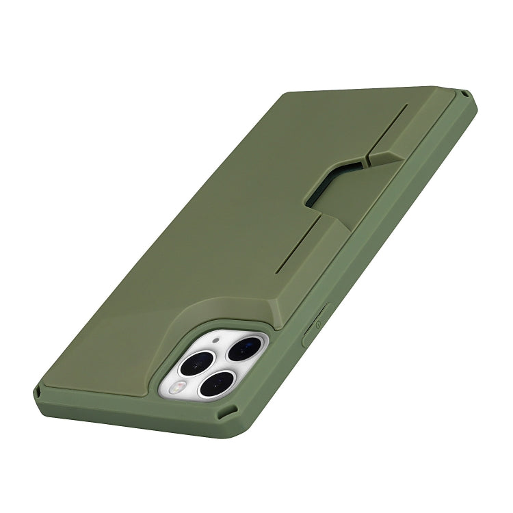 Armor Shockproof TPU + PC Hard Case with Card Slot Holder Funtion, For iPhone 12 mini, For iPhone 12 / 12 Pro, For iPhone 12 Pro Max, For iPhone 11, For iPhone 11 Pro, For iPhone 11 Pro Max