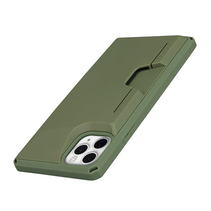 Armor Shockproof TPU + PC Hard Case with Card Slot Holder Funtion, For iPhone 12 mini, For iPhone 12 / 12 Pro, For iPhone 12 Pro Max, For iPhone 11, For iPhone 11 Pro, For iPhone 11 Pro Max