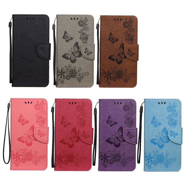 Butterflies Embossing Horizontal Flip Leather Case with Holder & Card Slots & Wallet, For Samsung Galaxy A02s (EU Version), For Samsung Galaxy A12 5G, For Samsung Galaxy A32 4G, For Samsung Galaxy A32 5G, For Samsung Galaxy A72 5G / 4G                 ...