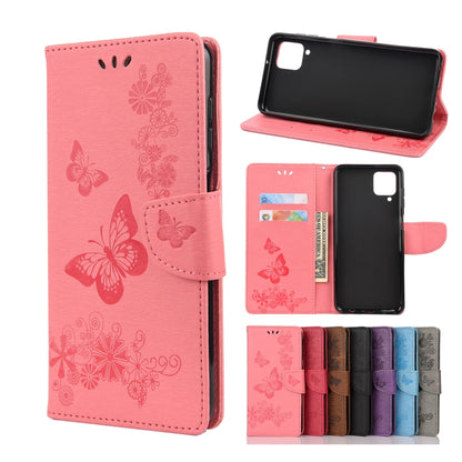 Butterflies Embossing Horizontal Flip Leather Case with Holder & Card Slots & Wallet, For Samsung Galaxy A02s (EU Version), For Samsung Galaxy A12 5G, For Samsung Galaxy A32 4G, For Samsung Galaxy A32 5G, For Samsung Galaxy A72 5G / 4G                 ...