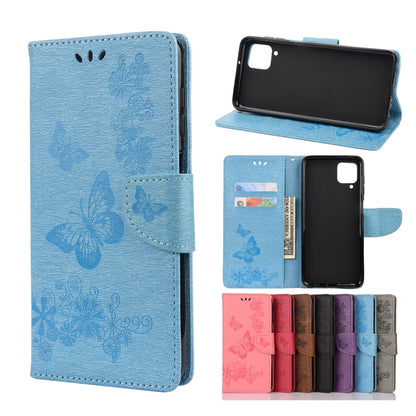 Butterflies Embossing Horizontal Flip Leather Case with Holder & Card Slots & Wallet, For Samsung Galaxy A02s (EU Version), For Samsung Galaxy A12 5G, For Samsung Galaxy A32 4G, For Samsung Galaxy A32 5G, For Samsung Galaxy A72 5G / 4G                 ...