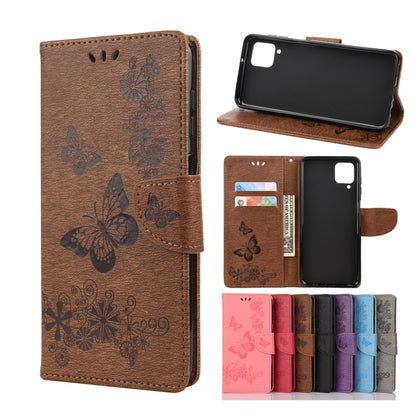Butterflies Embossing Horizontal Flip Leather Case with Holder & Card Slots & Wallet, For Samsung Galaxy A02s (EU Version), For Samsung Galaxy A12 5G, For Samsung Galaxy A32 4G, For Samsung Galaxy A32 5G, For Samsung Galaxy A72 5G / 4G                 ...