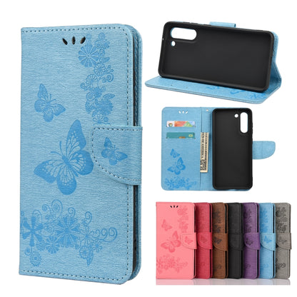 Butterflies Embossing Horizontal Flip Leather Case with Holder & Card Slots & Wallet, For Samsung Galaxy A02s (EU Version), For Samsung Galaxy A12 5G, For Samsung Galaxy A32 4G, For Samsung Galaxy A32 5G, For Samsung Galaxy A72 5G / 4G                 ...